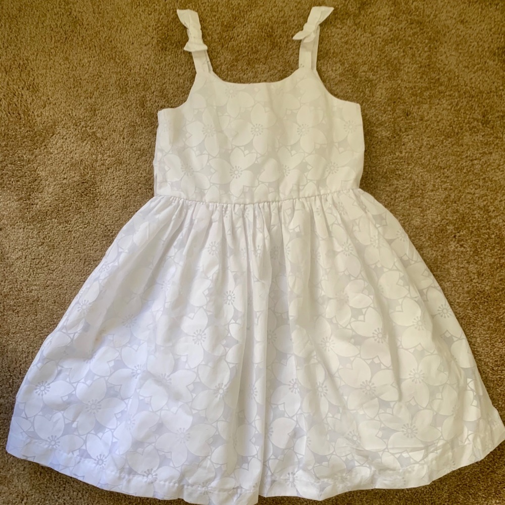 Sweet straps white dress